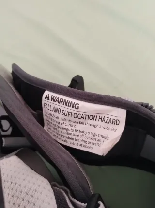 Marsupio Besrey grigio e beige