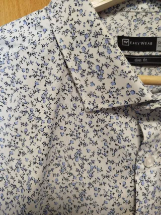 Camisa estampada hombre