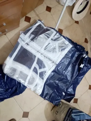 Tienda de playa 3x3 azul