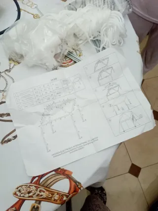 Tienda de playa 3x3 azul