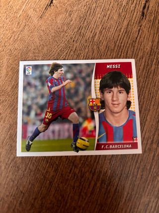 Cromo Messi Liga Este FC Barcelona 06/07