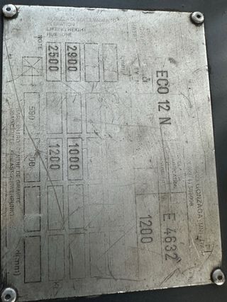 Apilador eléctrico 2,9 mts