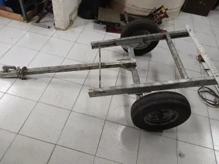 Remolque pequeño para moto