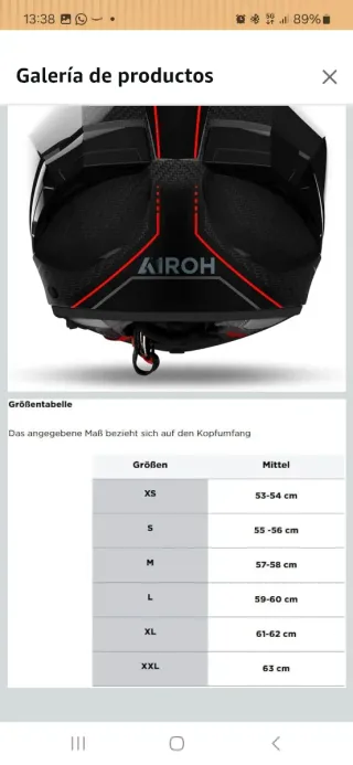 Casco Airoh Matryx Carbon Negro Talla L