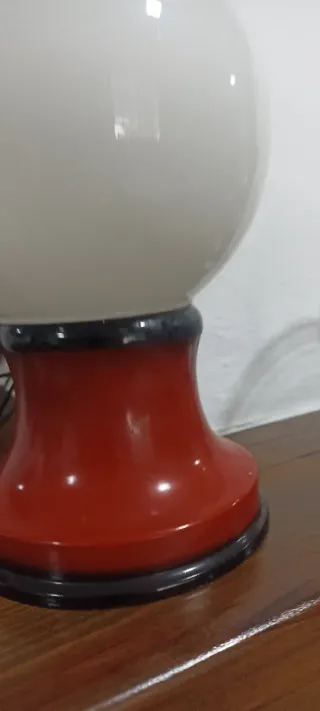 Lamparita vintage consola cristal