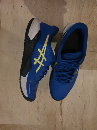 Asics Gel Challenger 14 pádel Azul/Amarillo