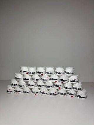 60 Uds Overgrip Wilson Perforadas Tenis/Padel
