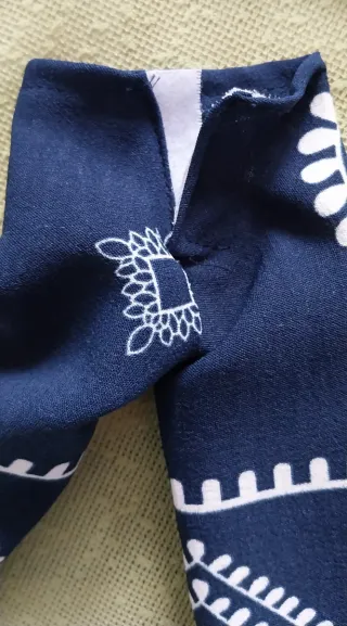 Ropa Nancy Conjunto Azul y Blanco