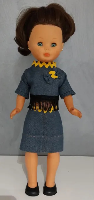 Ropa Nancy Conjunto Azul y Blanco