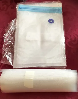 Envasadora al vacío multifunción, y bolsas..