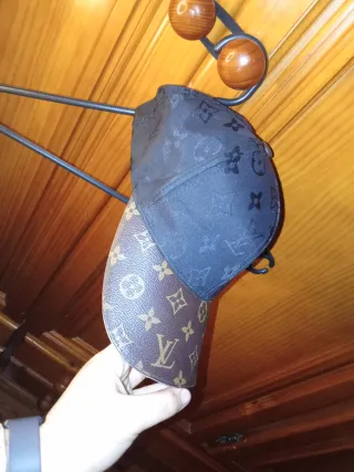 Gorra Louis Vuitton Negra y Marrón