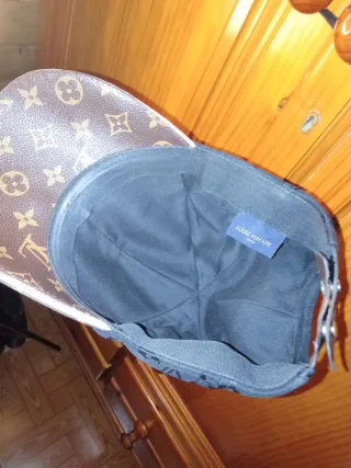 Gorra Louis Vuitton Negra y Marrón