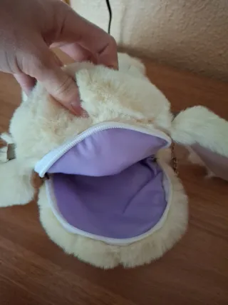 Mochila peluche conejo infantil