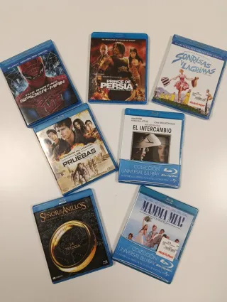 Pack 7 Películas Blu-ray (Varias)