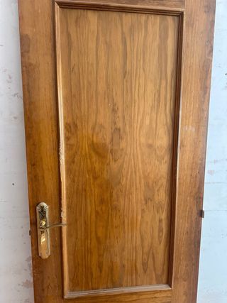 Puertas maderas macizas con marc