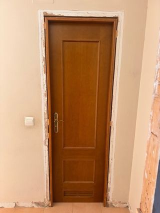 Puertas maderas macizas con marc