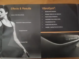 VibroGym Evolution Plataforma Vibratoria