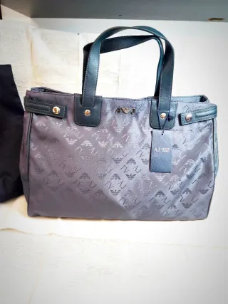 Bolso Armani Jeans Gris