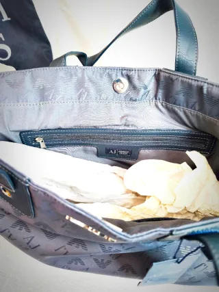 Bolso Armani Jeans Gris