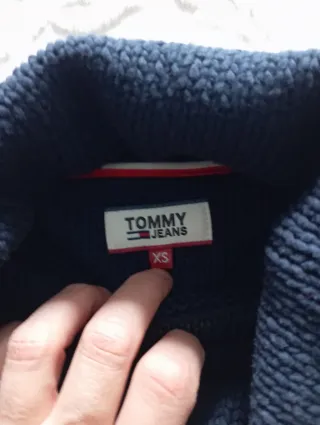 Jersey Tommy Hilfiger Azul Mujer Talla XS