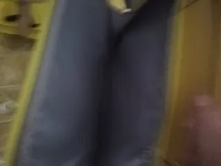 Borsa porta computer  gialla.