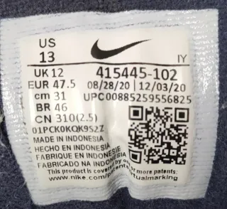 Zapatillas Nike Air Monarch Talla 47