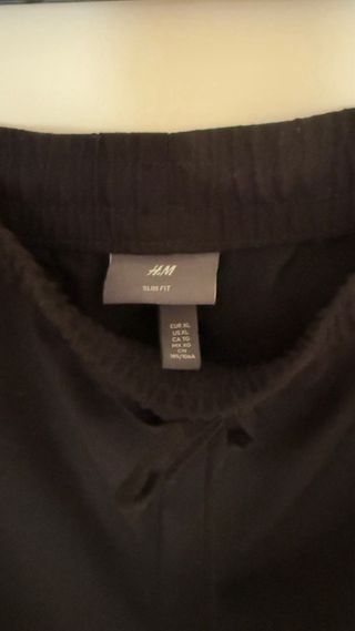 Pantalón de vestir negro hombre relax10