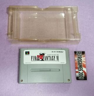 Final Fantasy VI Super Famicom Japonés