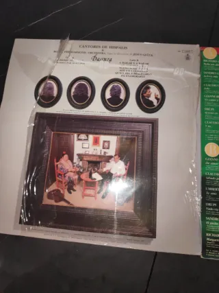 2 Vinilos Cantores de Hispal / Ciao Italia