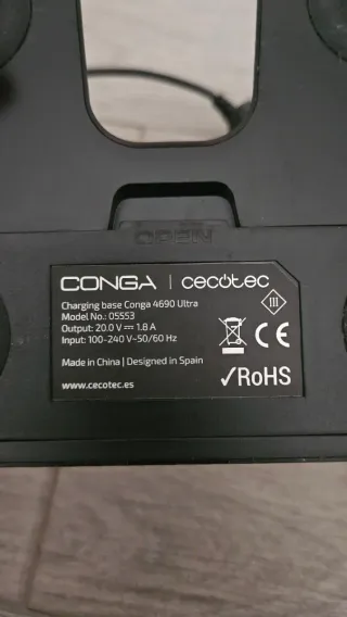 Cargador y depósito Conga 4690 Ultra