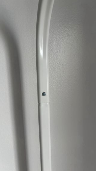 Burro para ropa blanco metal