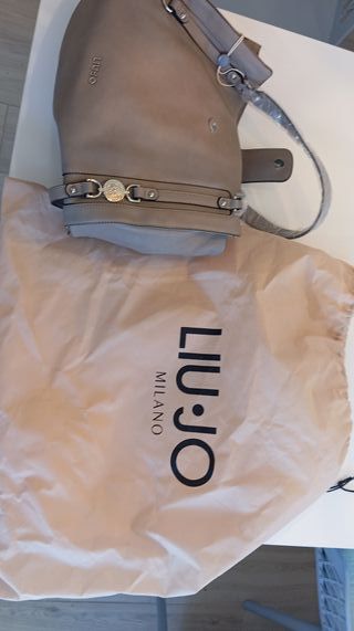 Bolso Liu Jo Gris Piel Nuevo