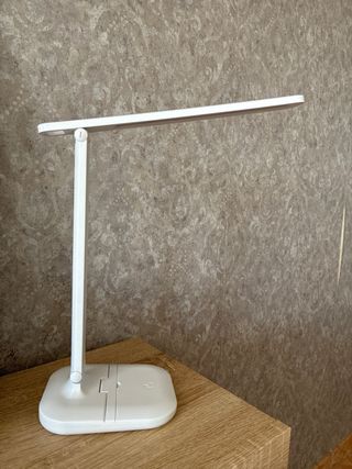 Lámpara Escritorio LED Portátil Blanca