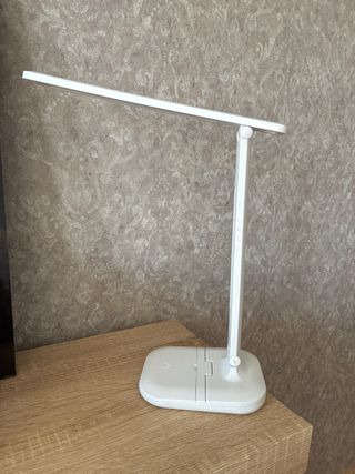 Lámpara Escritorio LED Portátil Blanca