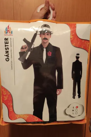 Disfraz Gánster Talla S