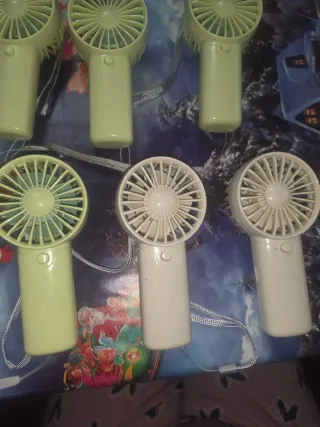 Mini ventiladores a pilas