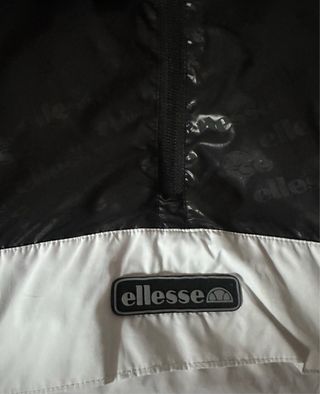 Cortavientos Sudadera Ellesse Negro Blanco