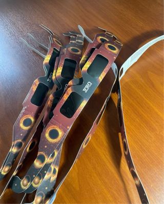 Lote 5 Gafas Eclipse Solar Agosto ISO