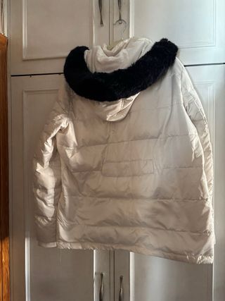 Chaqueta plumífero Ralph Lauren beige mujer