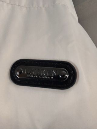 Chaqueta plumífero Ralph Lauren beige mujer