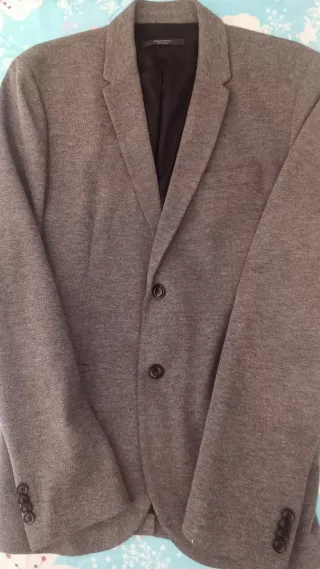 Americana Zara Gris Talla XL