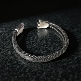 TOUS – Pulsera Mech de tulipanes en plata