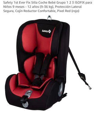 Silla coche bebé Grupo 1-2-3 con anclaje ISOFIX