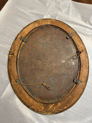 Olio su rame - Ritratto femminile XIX sec.