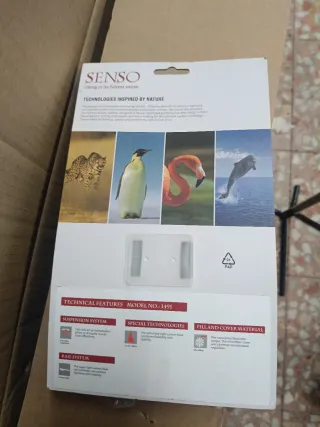 Sillín Velo Senso Negro