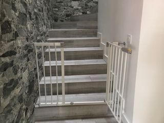 Puerta d seguridad para escalera de 70cm a 125cm