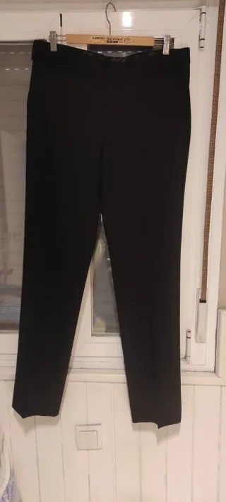 Pantalón de vestir Zara negro hombre