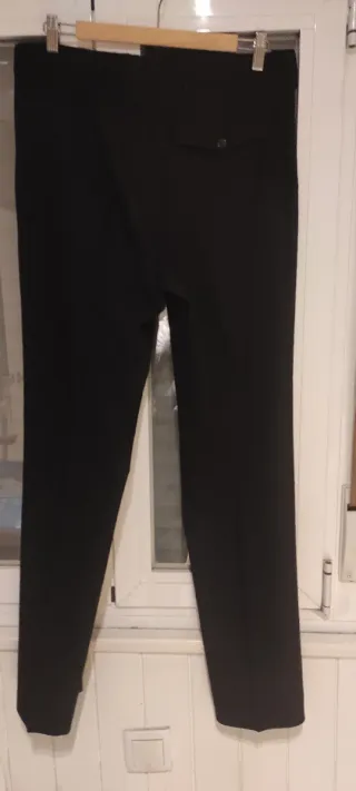 Pantalón de vestir Zara negro hombre