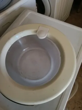 Puerta de plástico para secadora