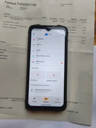 Móvil CUBOT KingKong 9 Negro